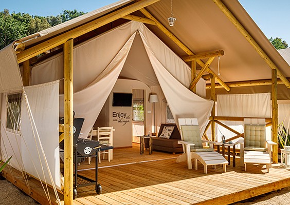 Sunset Glamping tenda per 2+4