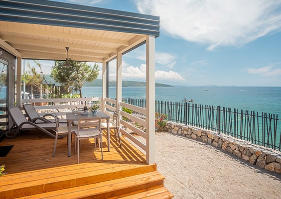 Lungomare Chalet für 2+1 spektakulärer Meerblick