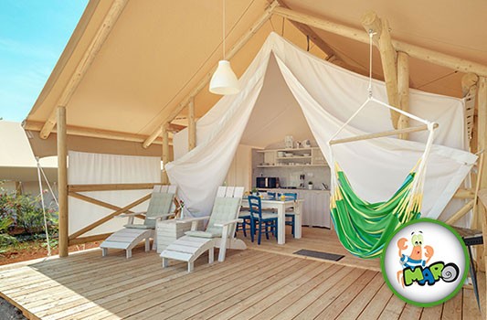 Maro Glamping šotor za 2+4